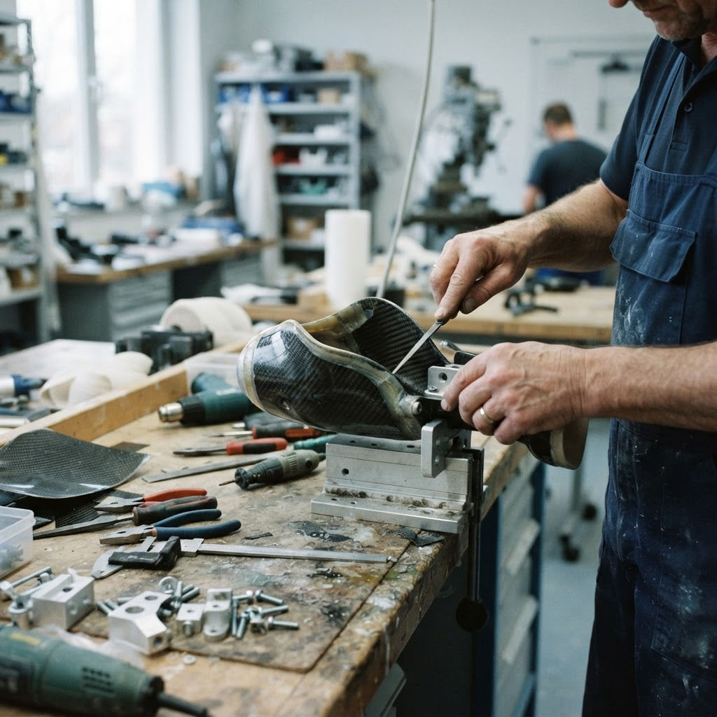 Meisterhaftes Handwerk im Orthopädie-Labor von Splitthoff